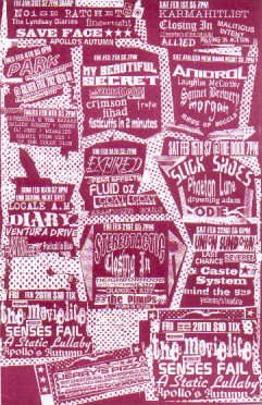 Jerry's Pizza show flyer 2004
